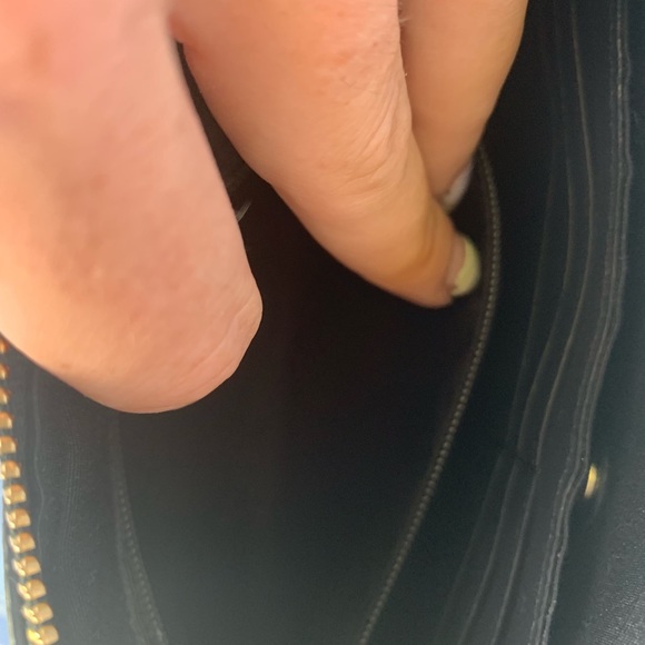 AUTHENTIC LIKE NEW COACH PEBBLE LEATHER CLUTCH - Picture 8 of 8